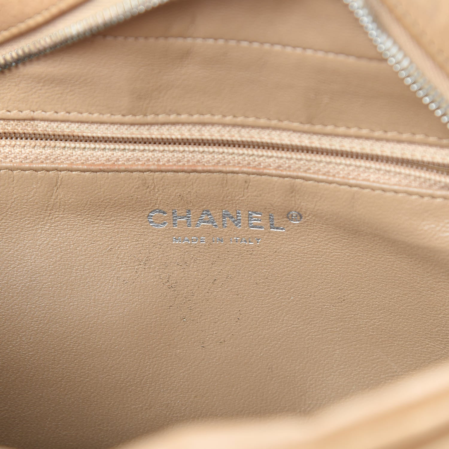 Chanel Caviar Quilted Tote Beige 6 of 16