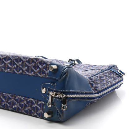 Goyard Goyardine Porte-Habits Garment Bag Blue 8 of 10