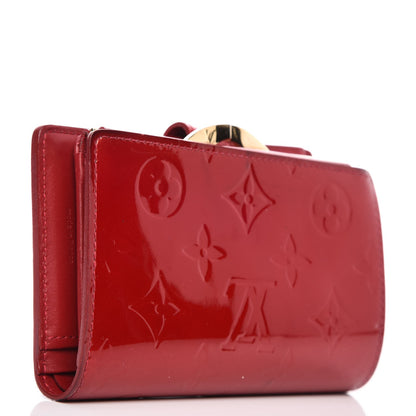 Louis Vuitton Vernis French Purse Wallet Pomme D'Amour 3 of 13