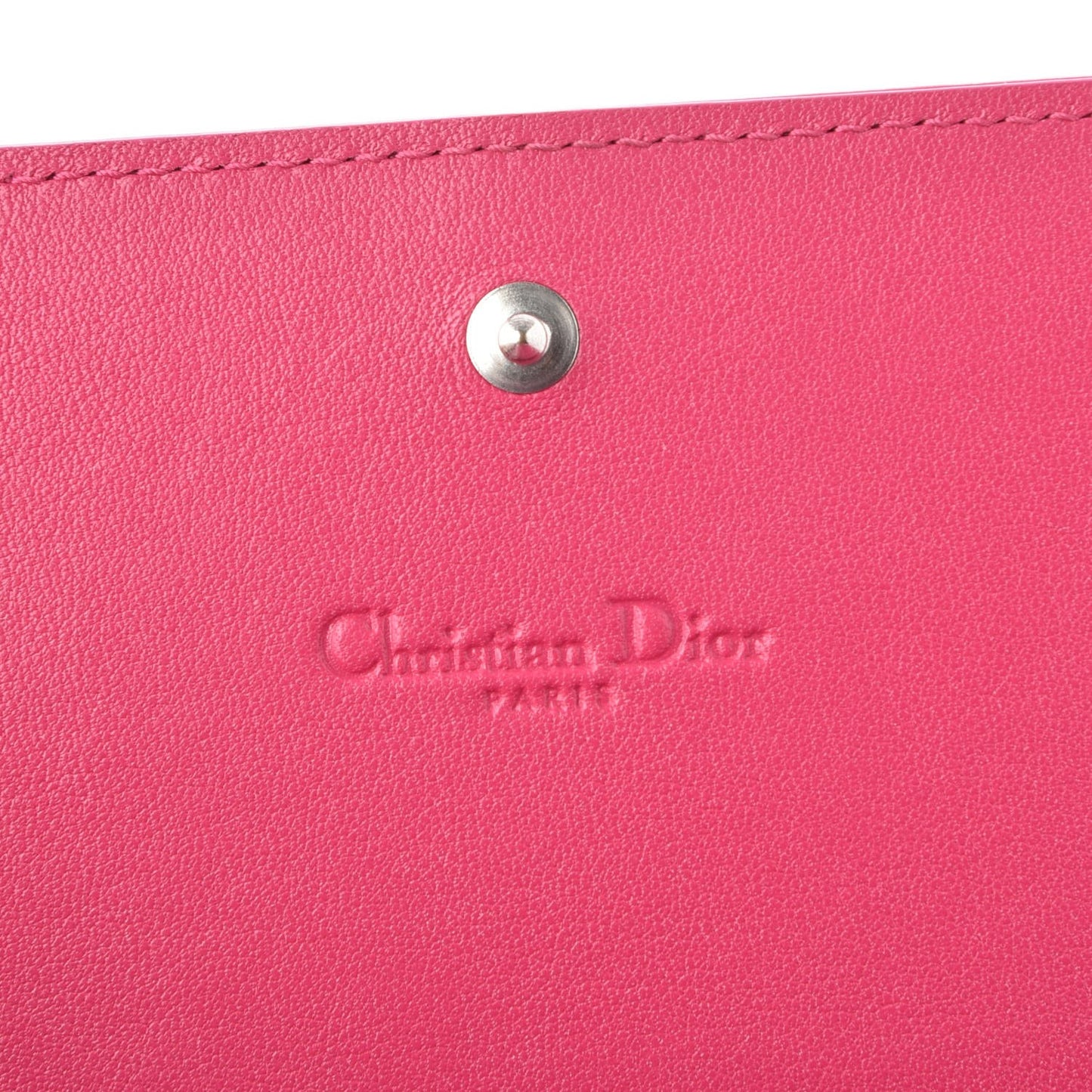 Patent Cannage Rendez-vous Chain Wallet Fuchsia