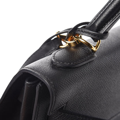 Hermes Epsom Kelly Sellier 32 Black 22 of 45