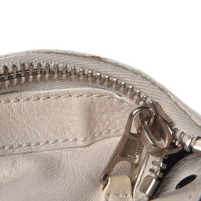 Balenciaga Agneau Giant 21 Silver Hardware Day Hobo White 9 of 9