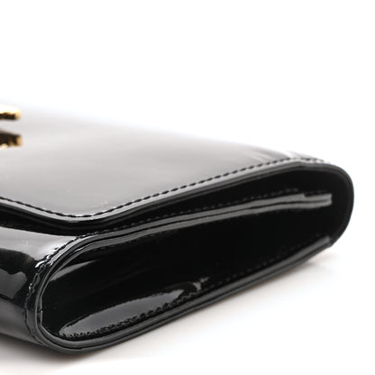 Louis Vuitton Patent Louise Clutch Black 8 of 8