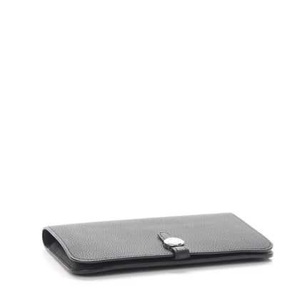 Hermes Togo Dogon Duo Wallet Black 4 of 12