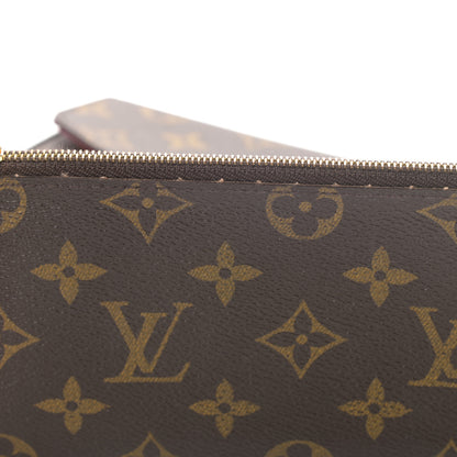 Louis Vuitton Monogram Pochette Felicie Chain Wallet Fuchsia 15 of 18