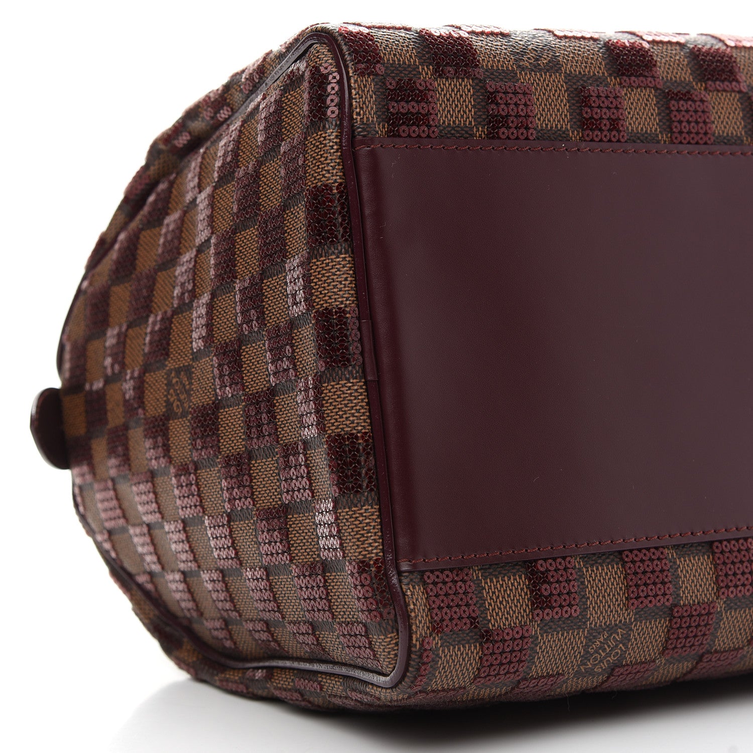 Louis Vuitton Damier Paillettes Speedy 30 Rouge 7 of 8
