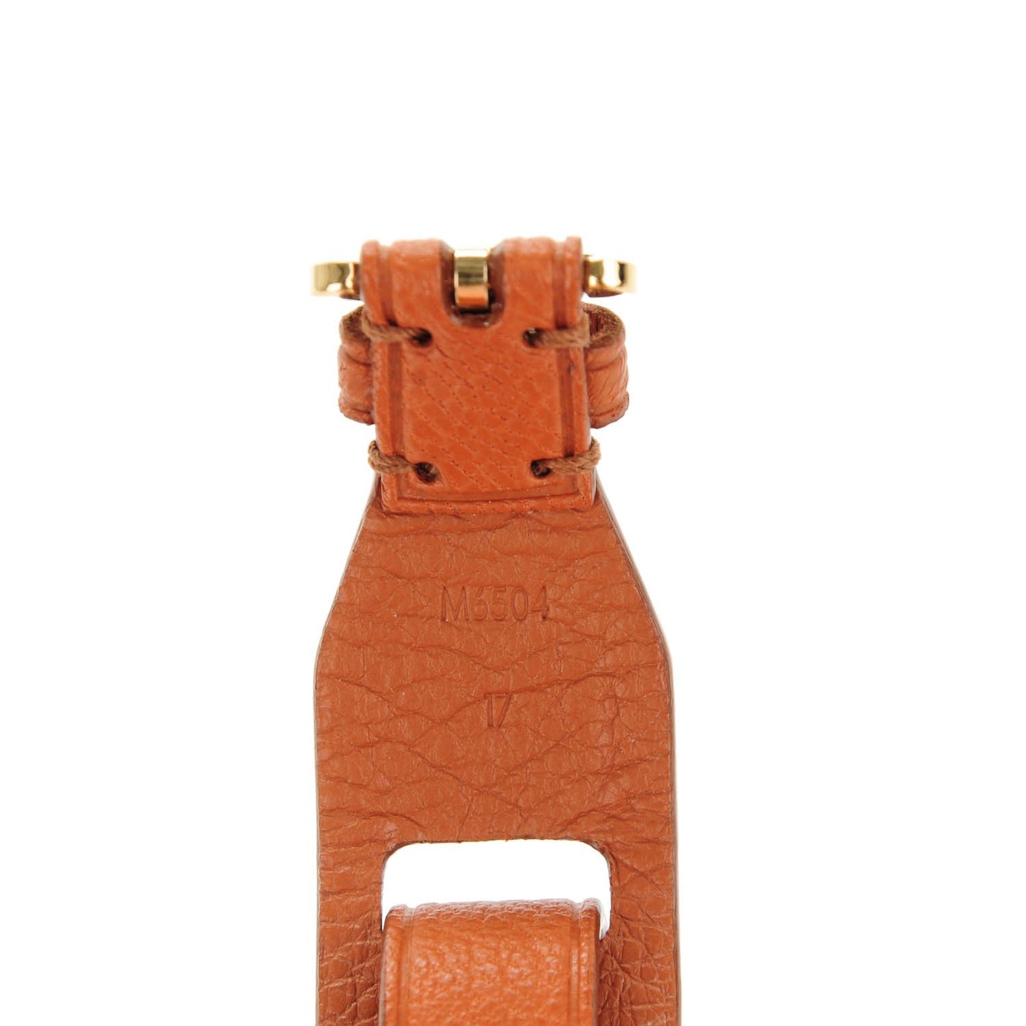 Cuir Spike It Wrap Bracelet 17 Camel