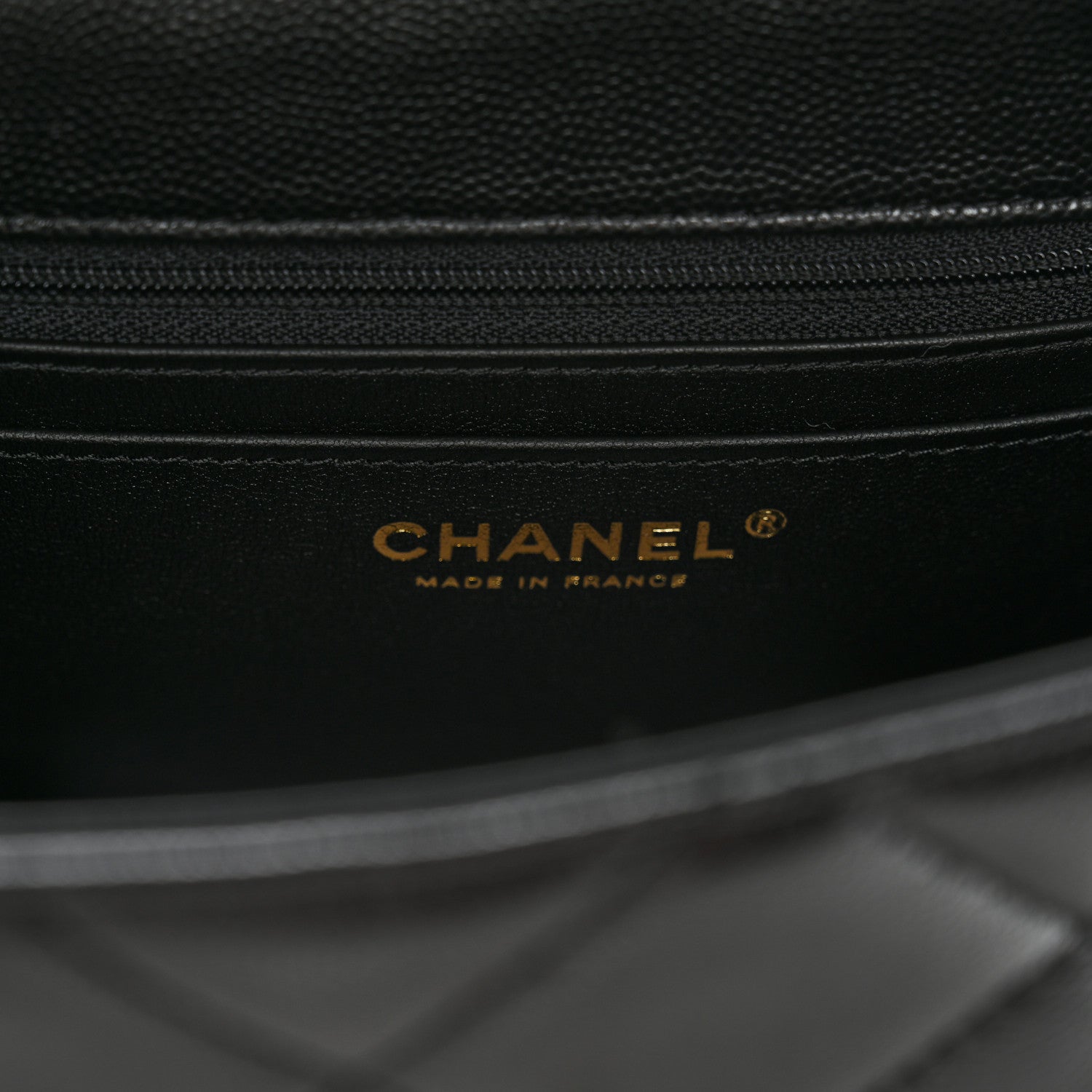 Chanel Caviar Quilted Mini Retro Twist Top Handle Flap Black 5 of 9