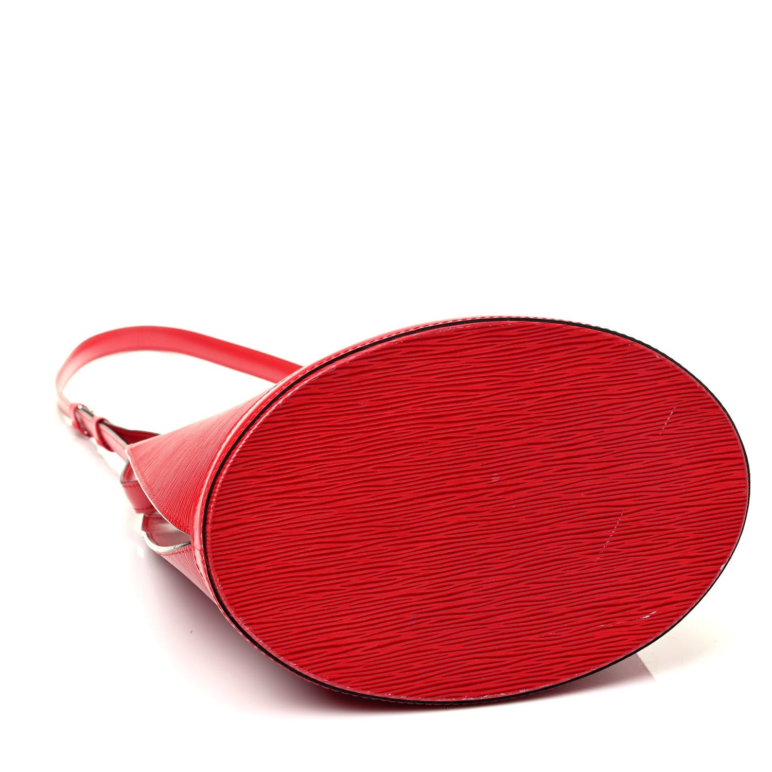 Louis Vuitton Epi Cluny Castillan Red 3 of 4