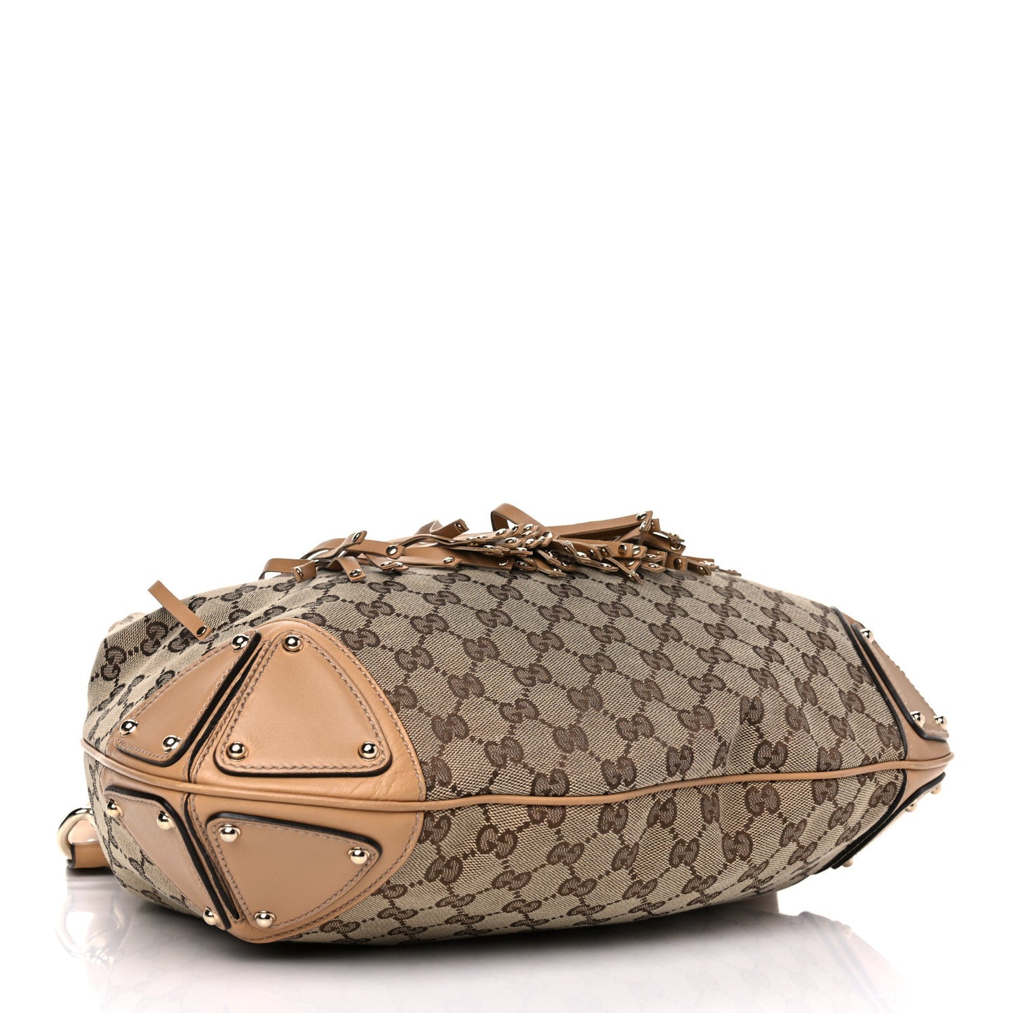 Monogram Medium Indy Top Handle Bag Light Brown