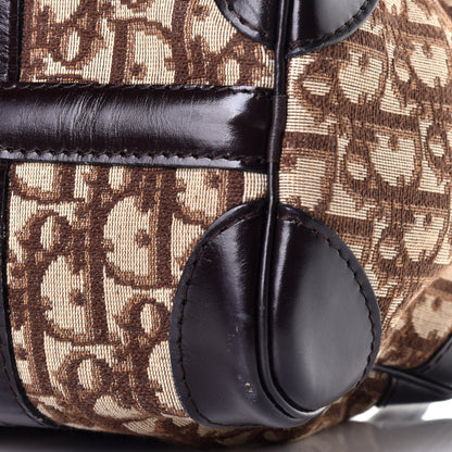 Christian Dior Monogram Boston Brown 7 of 11