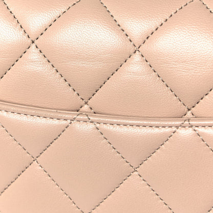 Chanel Lambskin Quilted Medium Trendy CC Flap Dual Handle Bag Beige 14 of 18