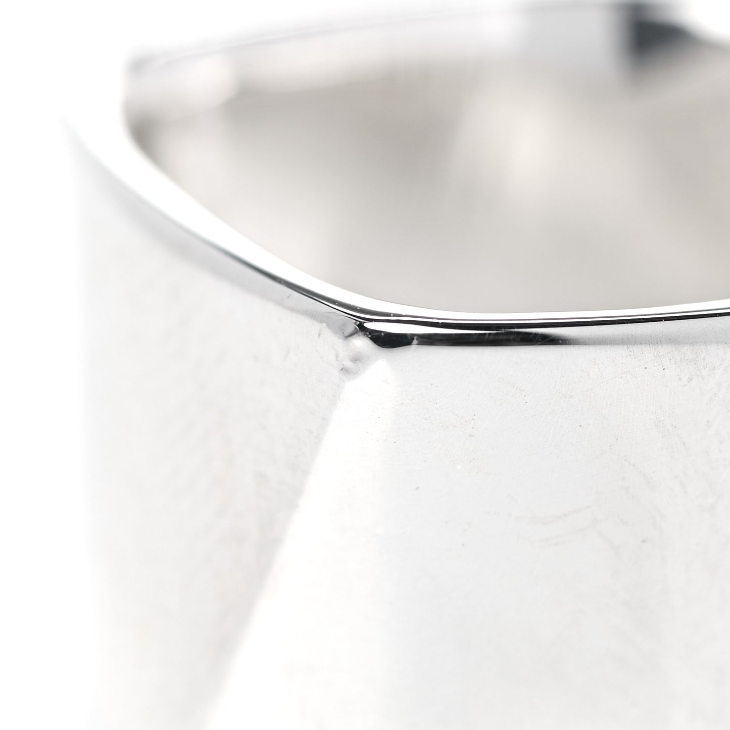 Sterling Silver Frank Gehry Torque Wide Band Ring 53 6.25