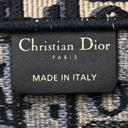 Christian Dior Oblique Large Book Tote Blue Multicolor 6 of 12