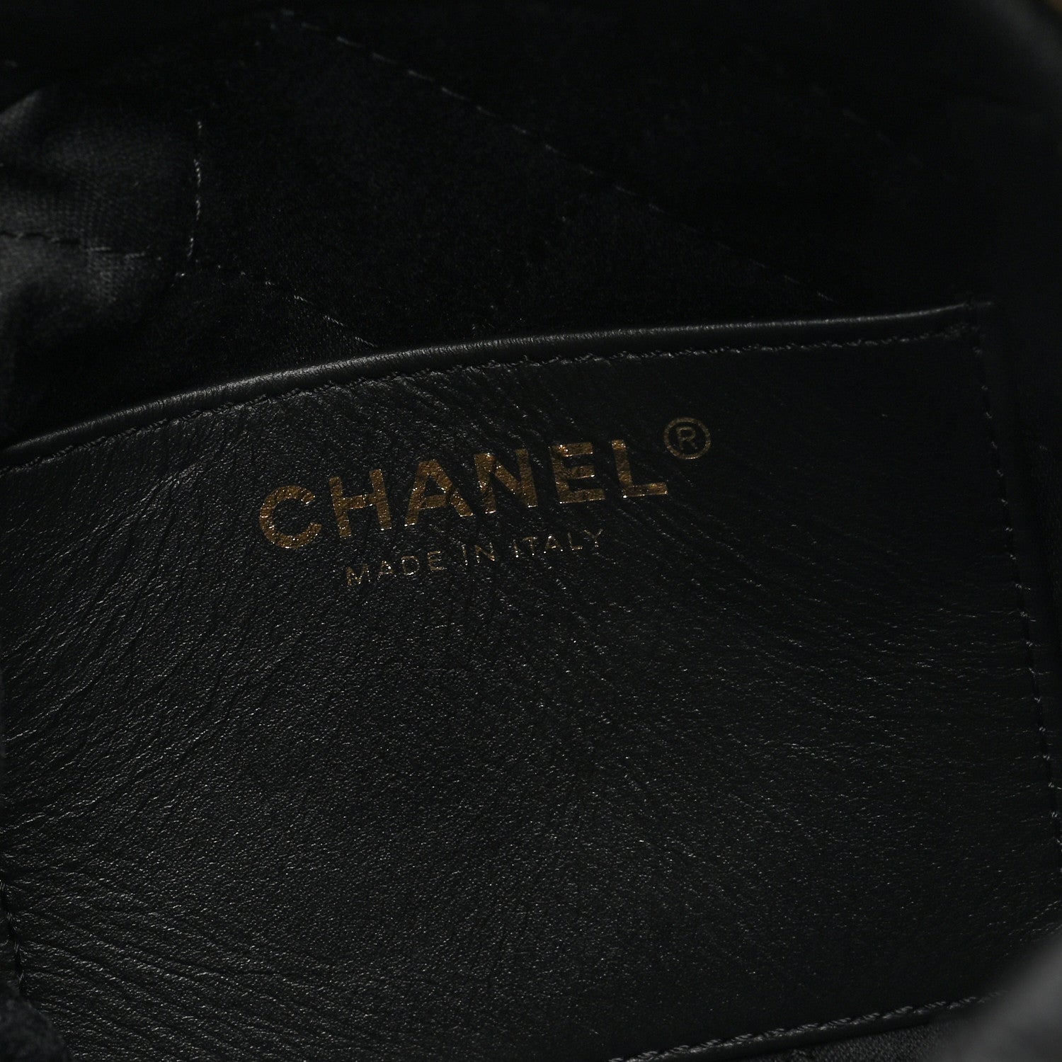 Chanel Calfskin Quilted Mini Chanel 22 Black 6 of 10