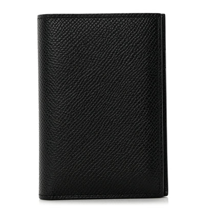 Hermes Epsom MC2 Euclide Card Holder Case Black 1 of 8