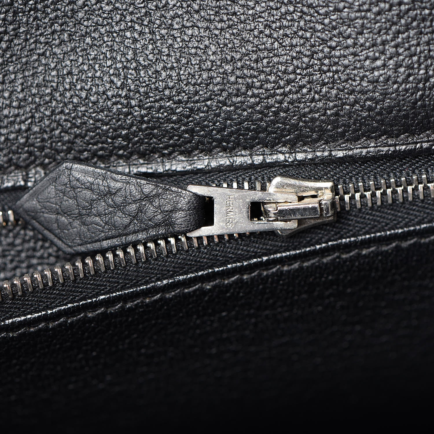 Hermes Taurillon Clemence Birkin 35 Black 16 of 37