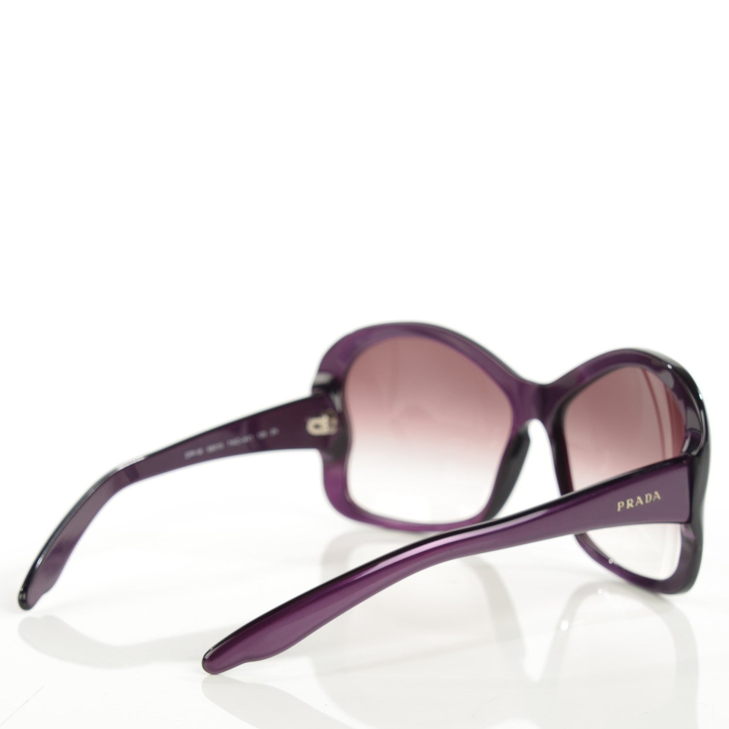 Prada Butterfly Frame Sunglasses SPR 18I Purple 2 of 6