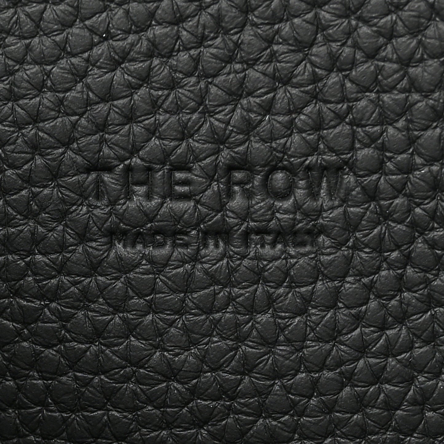 Matte Grained Calfskin Soft Margaux 15 Black
