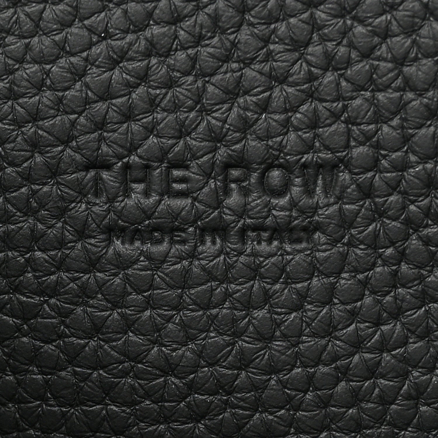 The Row Matte Grained Calfskin Soft Margaux 15 Black 6 of 9