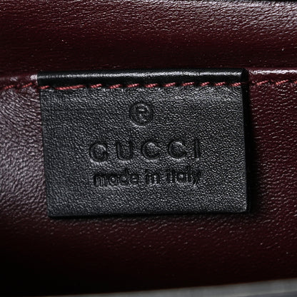 Gucci Smooth Calfskin Small Zumi Top Handle Shoulder Bag Black 6 of 9