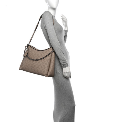 Louis Vuitton Mahina Braided Hand It All MM Galet 2 of 10
