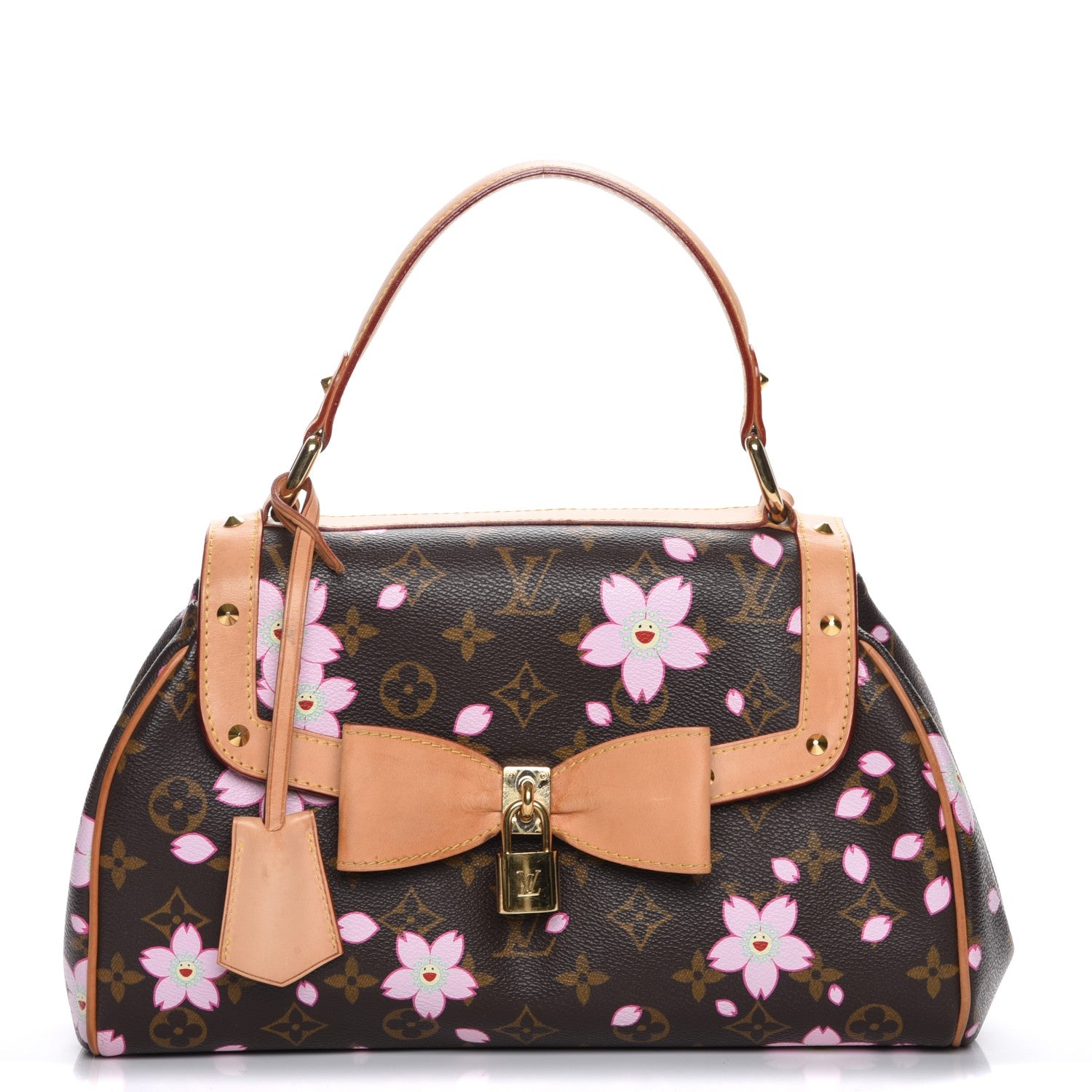 Louis Vuitton Monogram Cherry Blossom Sac Retro Bag Brown 1 of 13