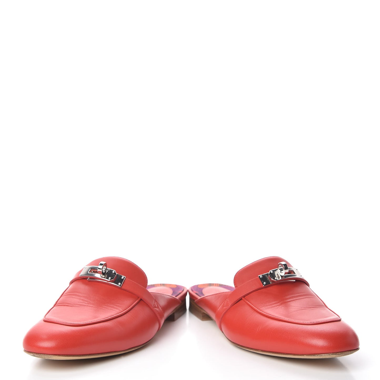 Calfskin Oz Mules 38 Pavot