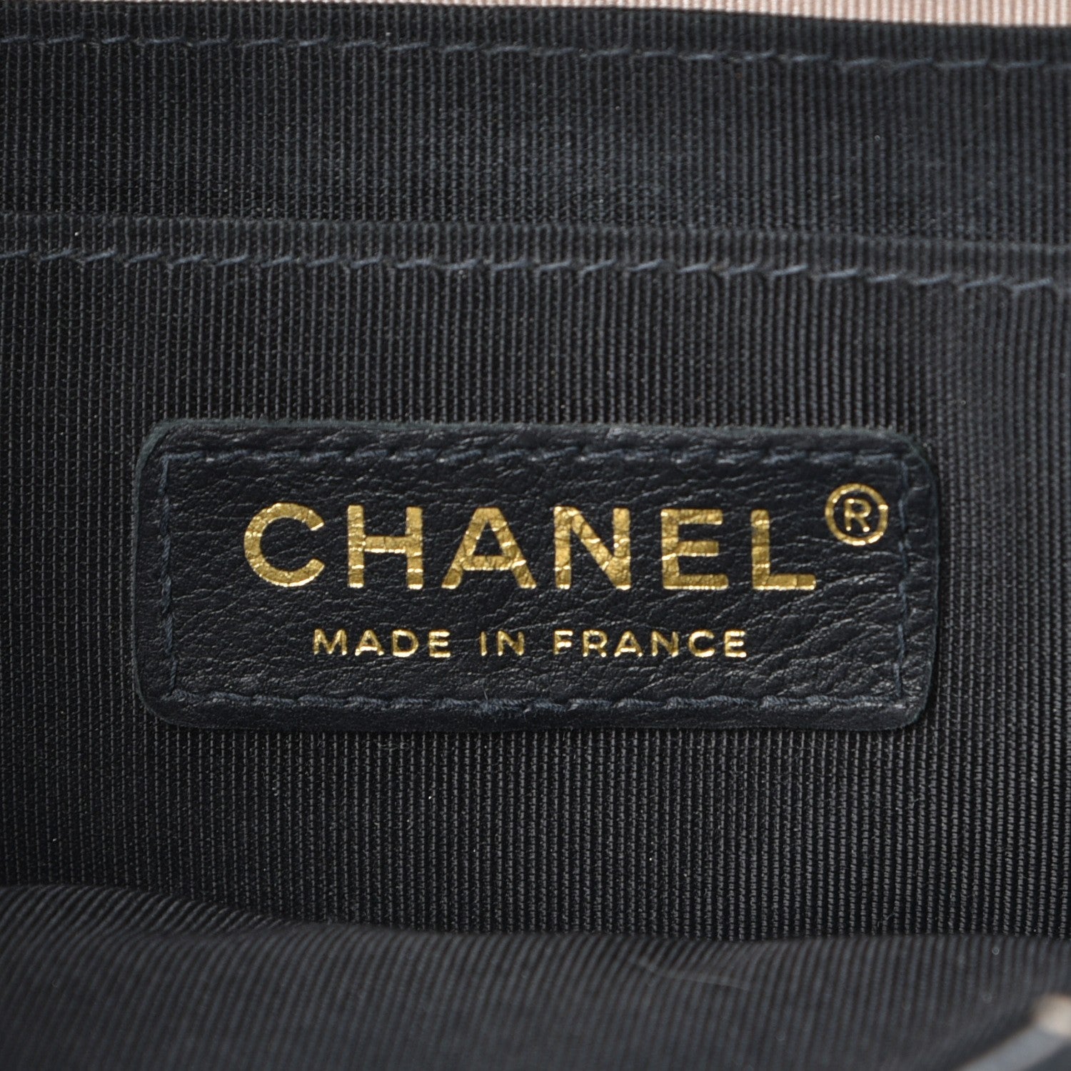 Chanel Lambskin Small Chevron Flap Black Beige 7 of 16