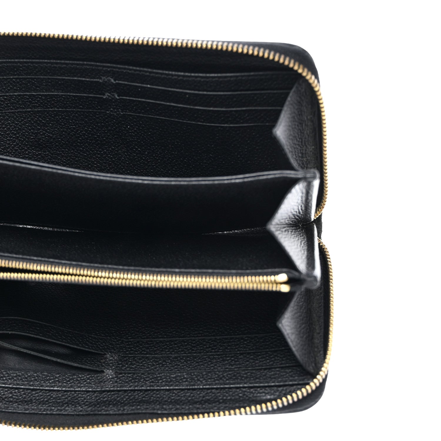 Louis Vuitton Empreinte Zippy Wallet Black 5 of 8