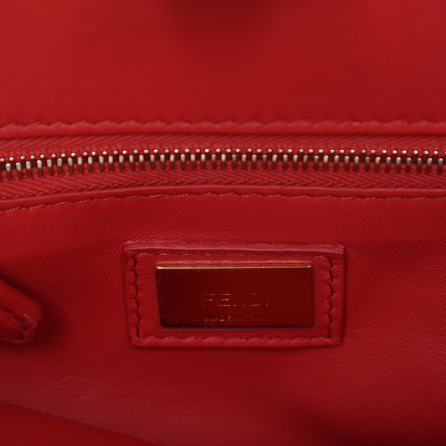 Python Mini Peekaboo Iconic Satchel Rosso Scuro Fiamma