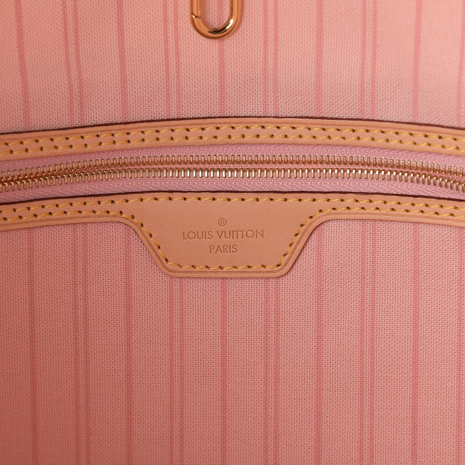 Louis Vuitton Damier Azur Delightful MM Rose Ballerine 5 of 8