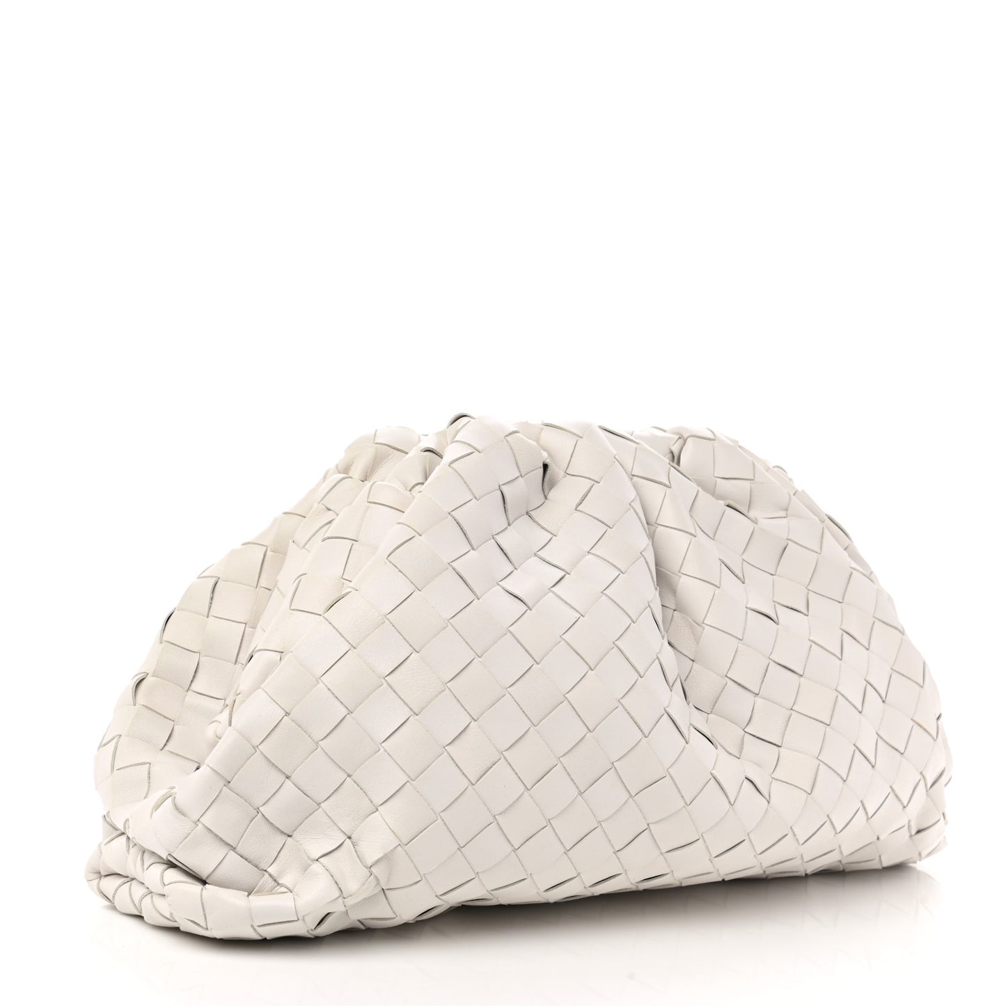 Nappa Maxi Intrecciato The Pouch Oversized Clutch Plaster