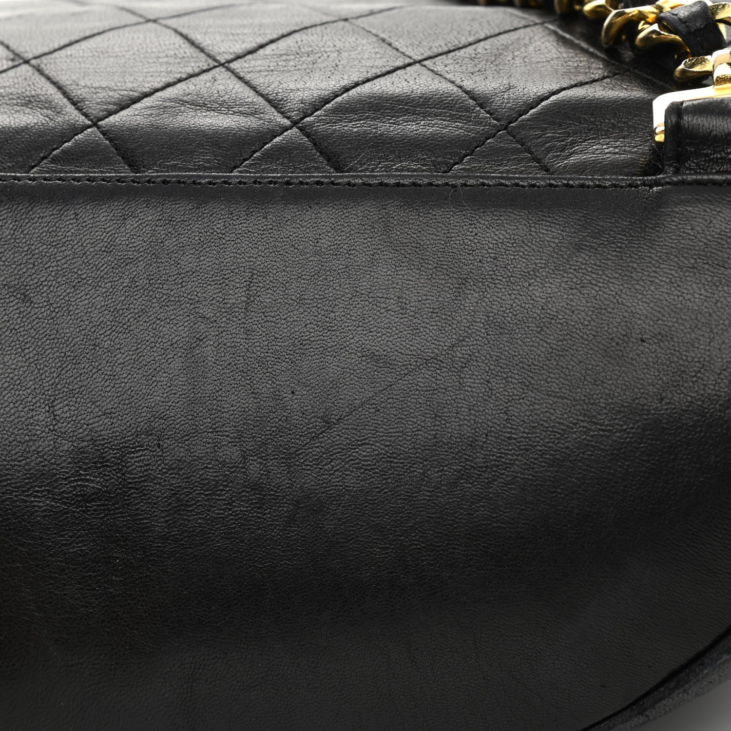 Chanel Lambskin Quilted Backpack Black 15 of 15
