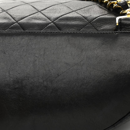Chanel Lambskin Quilted Backpack Black 15 of 15