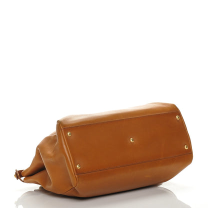 Fendi Calfskin Large Peekaboo Iconic Satchel Ocra 4 of 9