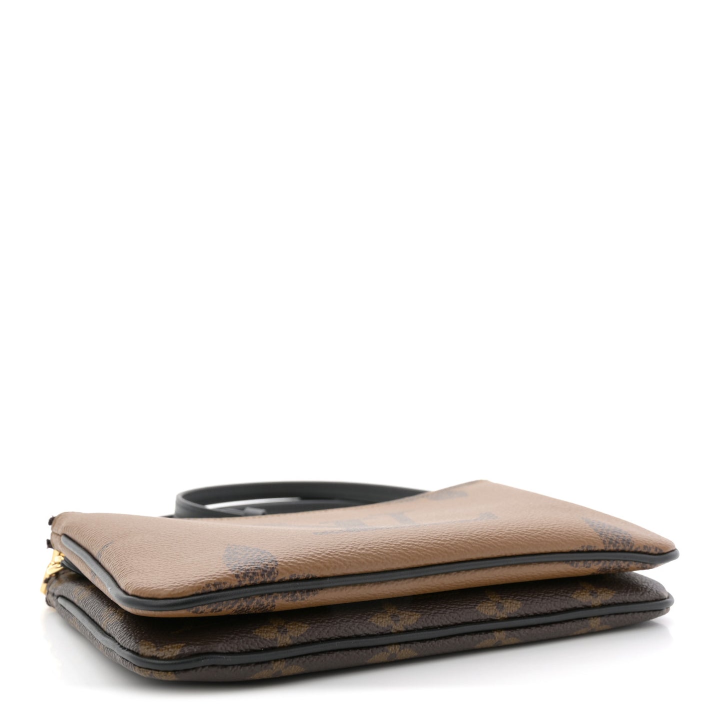 Reverse Monogram Giant Double Zip Pochette