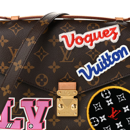 Louis Vuitton Monogram Patches Pochette Metis 8 of 10
