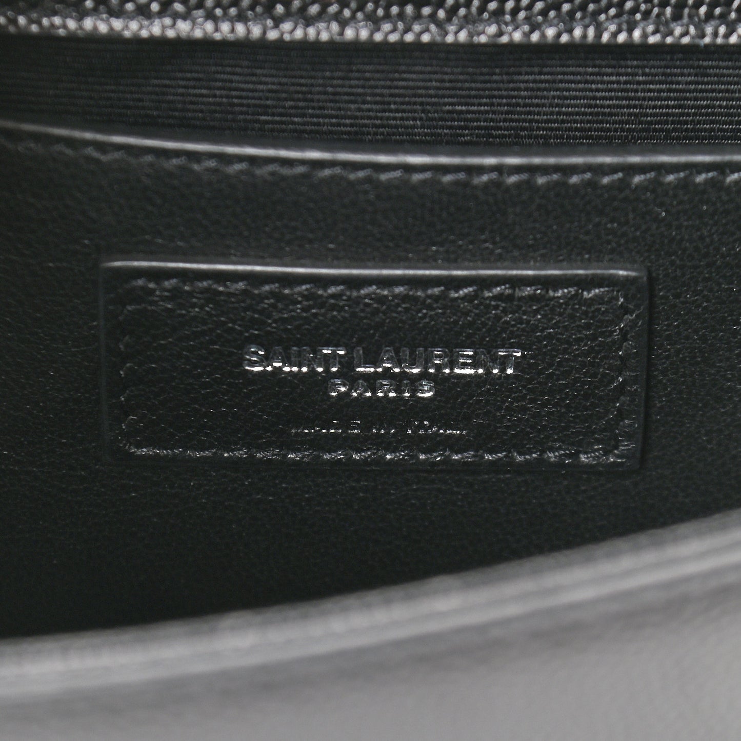 Grain De Poudre Small Monogram Kate Satchel Black