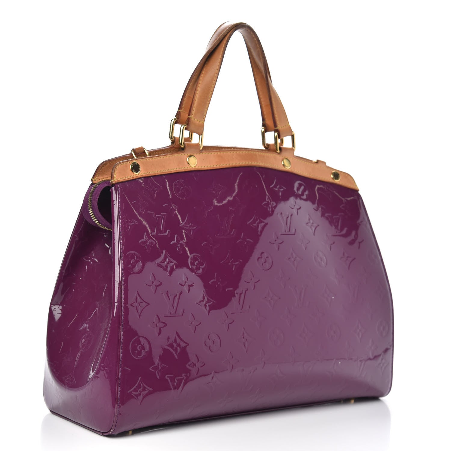 Louis Vuitton Vernis Brea GM Amethyste 3 of 15