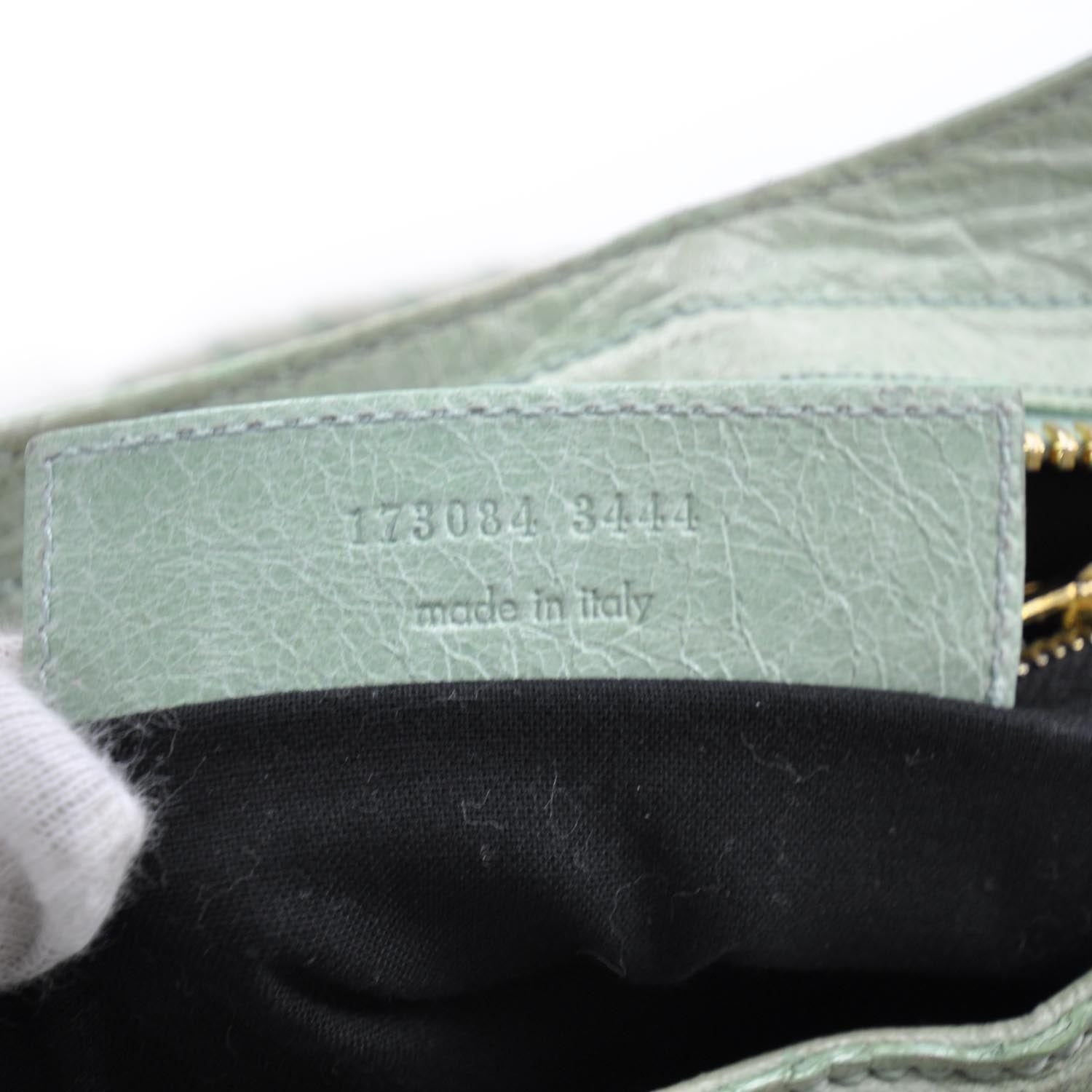 Balenciaga Chevre Giant 21 Gold Hardware CIty Pistachio 8 of 10