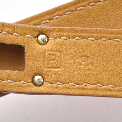 Hermes Epsom Kelly Double Tour Bracelet Rose Jaipur 6 of 8