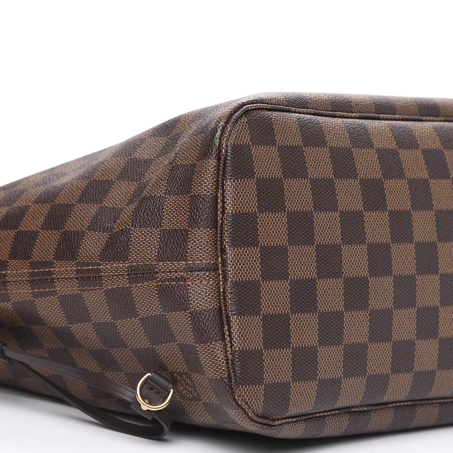 Louis Vuitton Damier Ebene Neo Neverfull MM Rose Ballerine 10 of 14