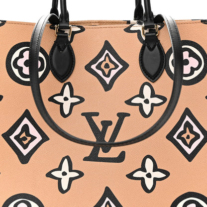 Louis Vuitton Monogram Giant Wild At Heart Onthego GM Arizona 7 of 12