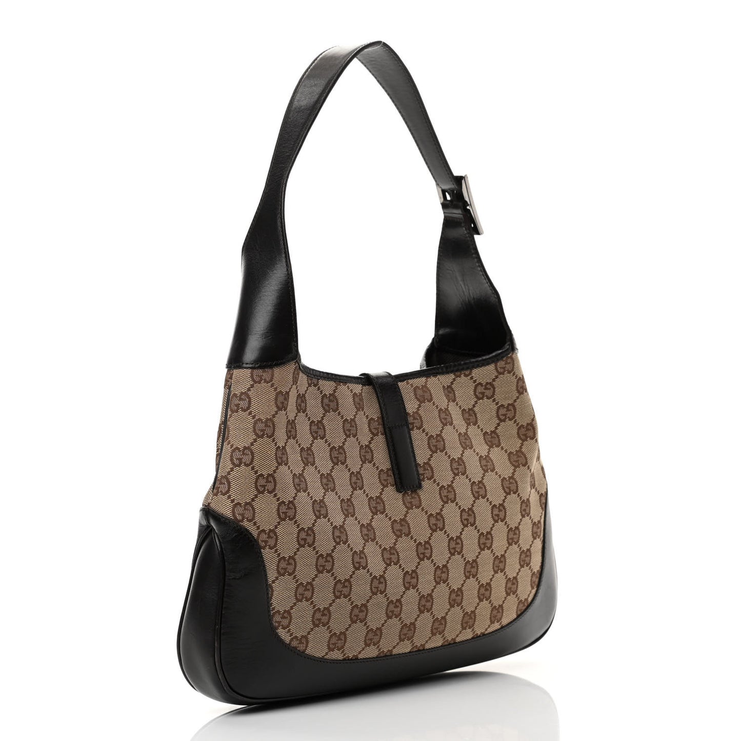 Monogram Web Jackie O Hobo Dark Brown