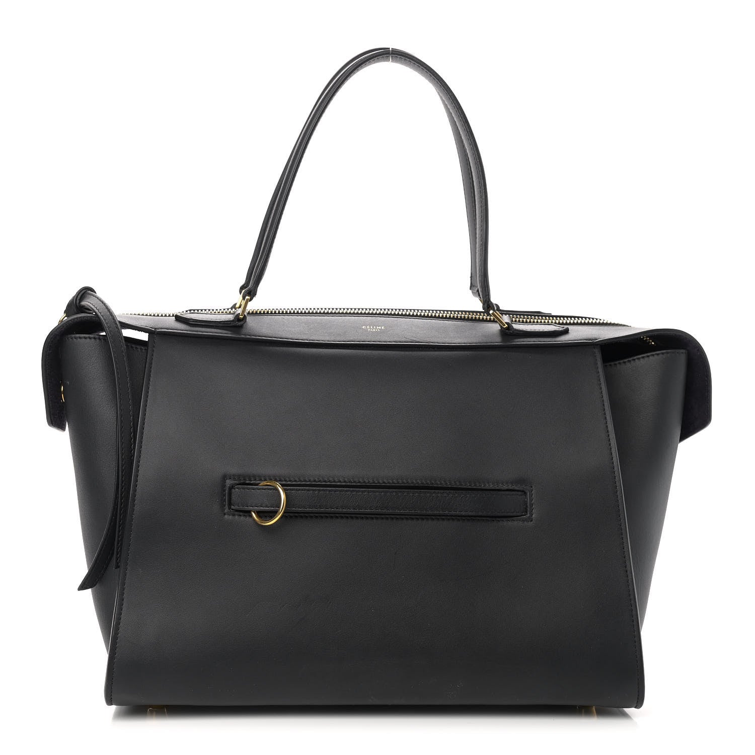 Celine Smooth Calfskin Small Ring Bag Black 1 of 14