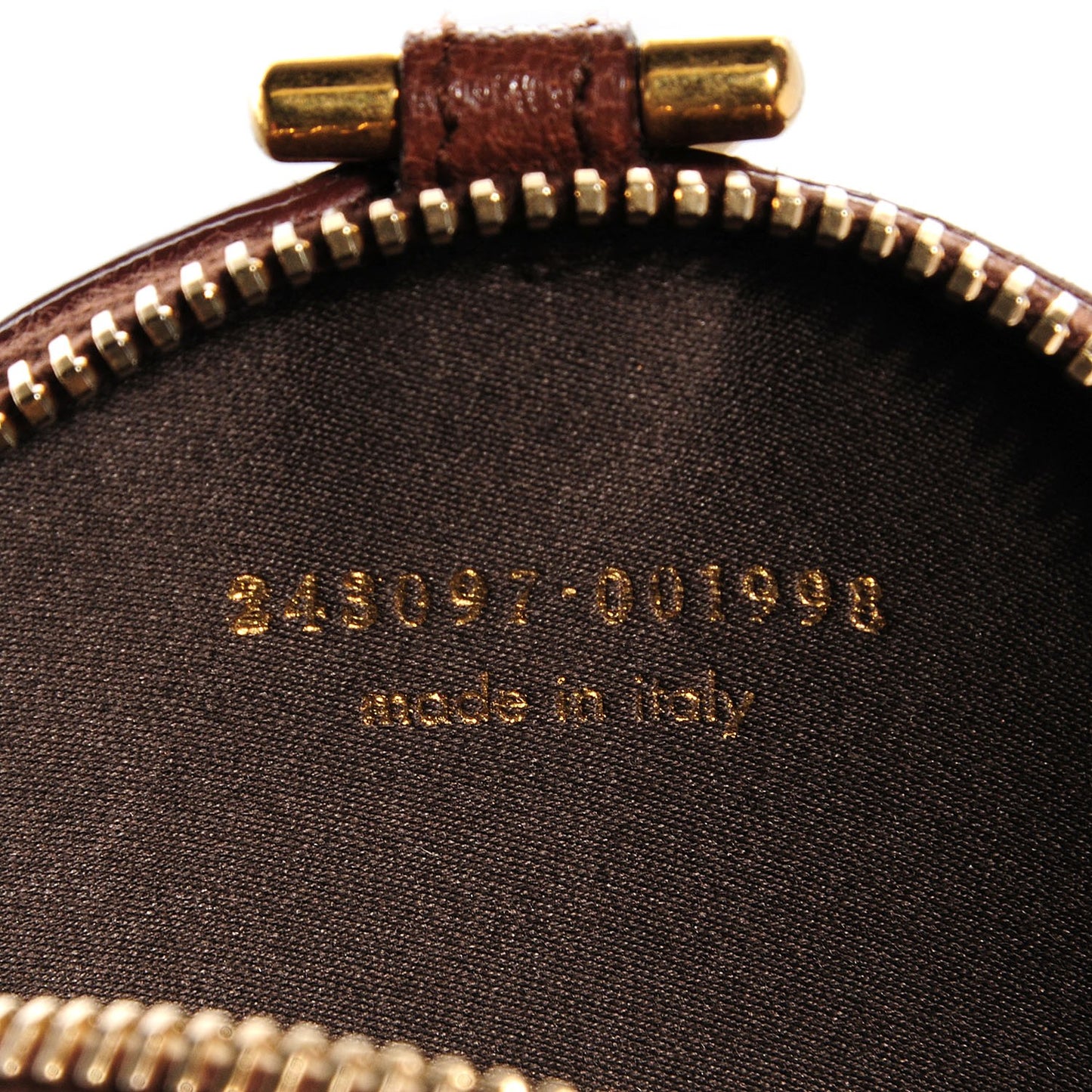 Textured Calfskin ChYc Travel Case With Strawberry Tote