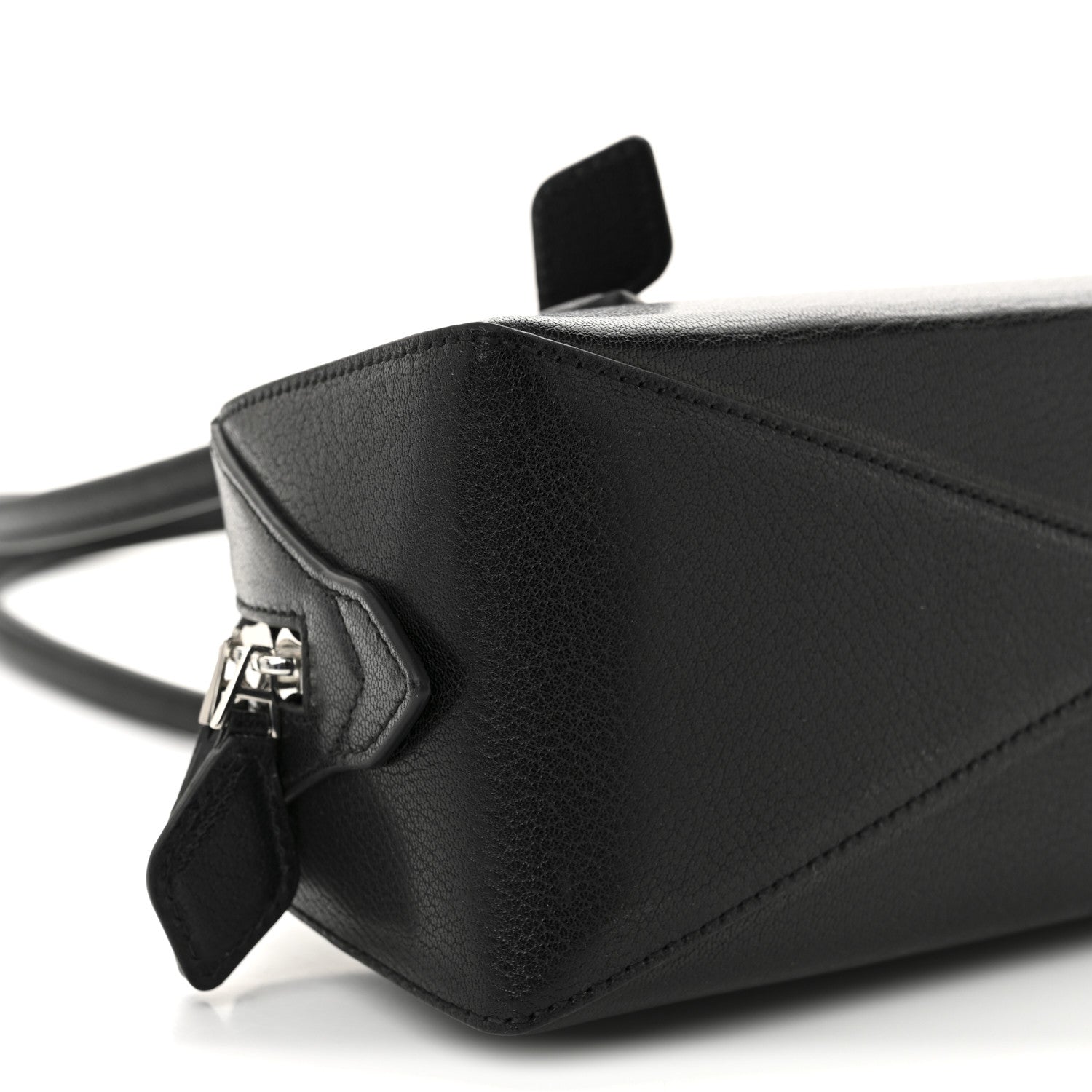 Alaia Shiny Goatskin Medium Le Teckel Bag Black 9 of 11
