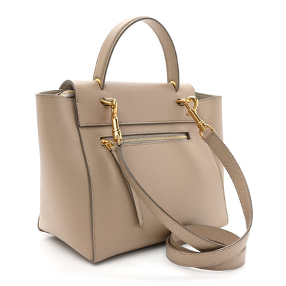 Celine Grained Calfskin Micro Belt Bag Light Taupe 3 of 15