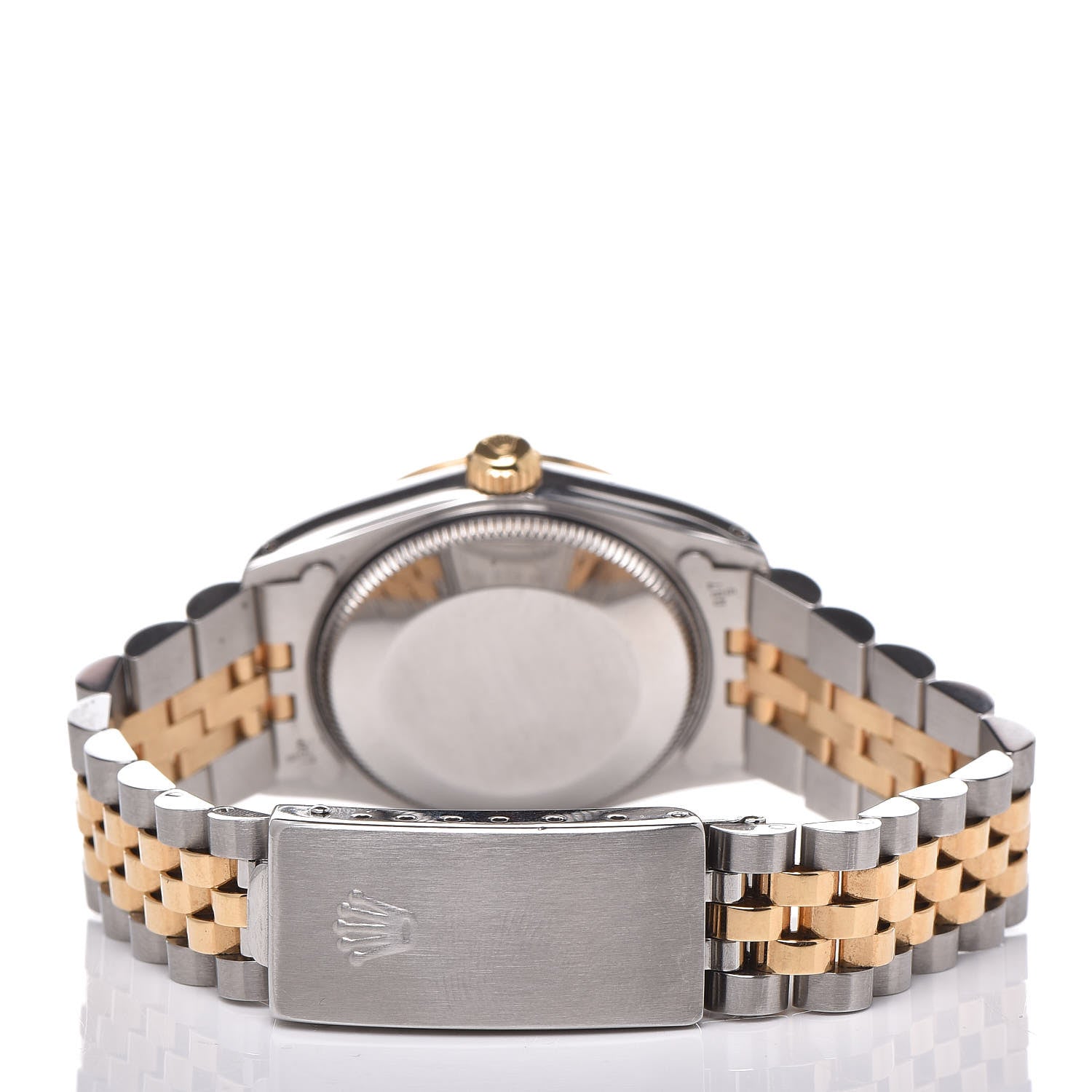 Rolex Stainless Steel 18K Yellow Gold 31mm Oyster Perpetual Datejust Watch Champagne 68273 4 of 7